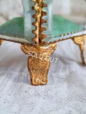 画像7: アンティークガラスジュエリーケース