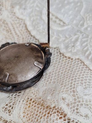 画像8: アールヌーボーフォトブローチ