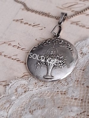 画像9: 花かごレリーフペンダントトップ