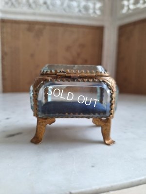 画像11: アンティークガラスジュエリーボックス