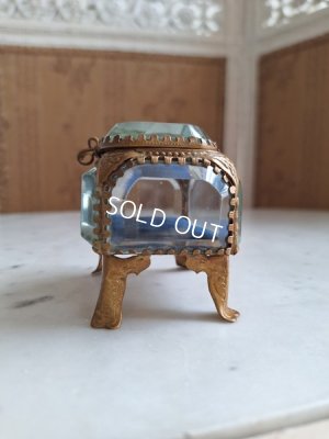 画像12: アンティークガラスジュエリーボックス