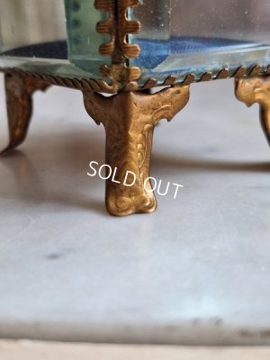 画像8: アンティークガラスジュエリーボックス