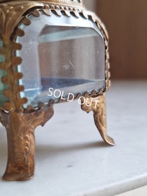 画像14: アンティークガラスジュエリーボックス