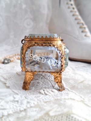 画像12: アンティークガラスジュエリーケース