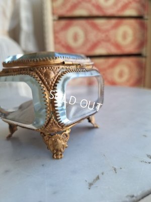 画像11: アンティークガラスジュエリーケース