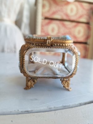 画像15: アンティークガラスジュエリーケース