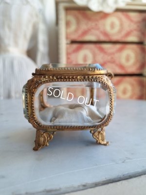 画像12: アンティークガラスジュエリーケース