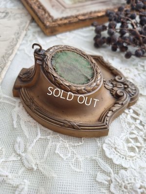 画像11: O. Lelièvreブロンズ懐中時計ホルダー