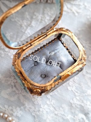 画像9: アンティークガラスジュエリーケース