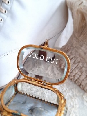 画像10: アンティークガラスジュエリーケース