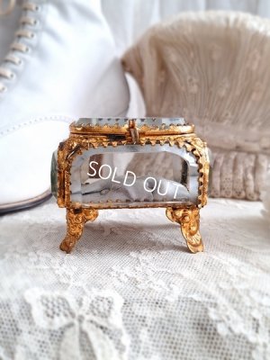 画像11: アンティークガラスジュエリーケース