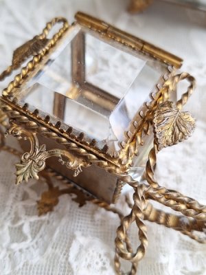 画像19: アンティークキャリッジ型ジュエリーケース