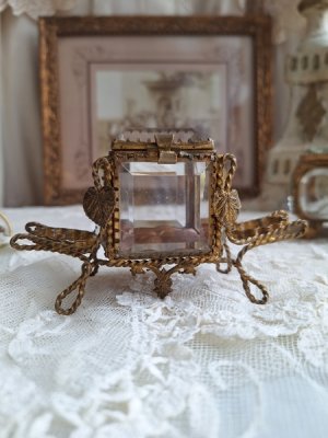 画像15: アンティークキャリッジ型ジュエリーケース