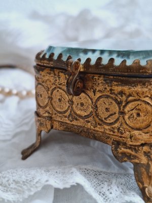 画像5: アンティークジュエリーケース