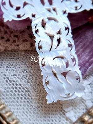 画像6: マザーパール透かしの十字架