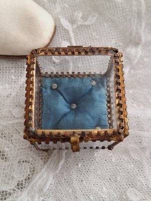 画像5: クッション付ガラスジュエリーケース