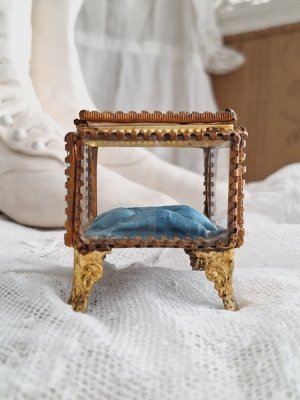 画像10: クッション付ガラスジュエリーケース