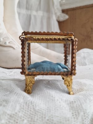 画像12: クッション付ガラスジュエリーケース