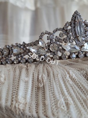 画像4: オールドチェコガラスティアラ