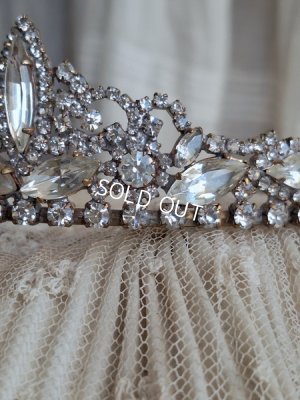 画像3: オールドチェコガラスティアラ