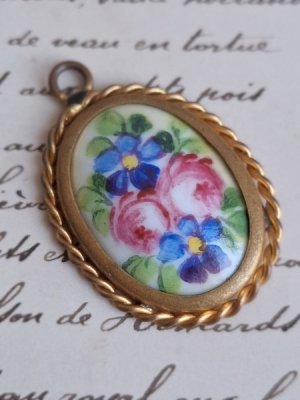 画像3: リモージュペンダントトップ