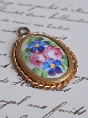 画像5: リモージュペンダントトップ