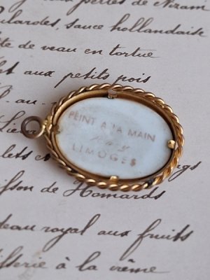 画像8: リモージュペンダントトップ