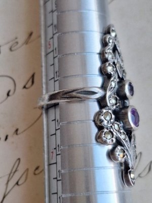 画像15: アメジスト&マーカサイトリング