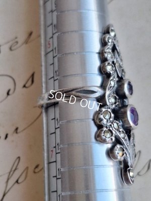 画像15: アメジスト&マーカサイトリング