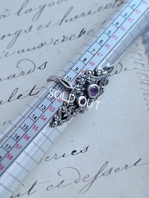 画像2: アメジスト&マーカサイトリング