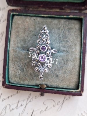 画像8: アメジスト&マーカサイトリング