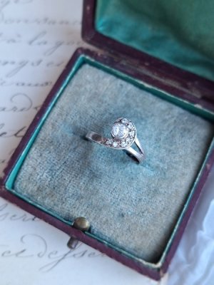 cristalglasssilverring