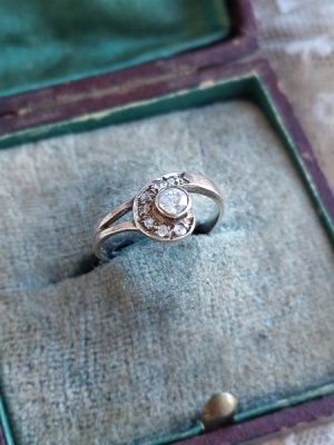 画像4: クリスタルガラスシルバーリング