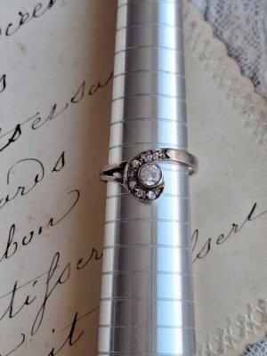 画像9: クリスタルガラスシルバーリング