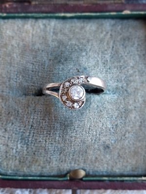 画像3: クリスタルガラスシルバーリング