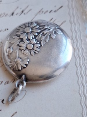 画像10: マーガレットシルバーペンダントトップ