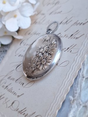 画像6: マーガレットシルバーペンダントトップ