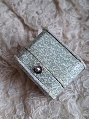 画像13: ボックス付アンティークガーネット石リング