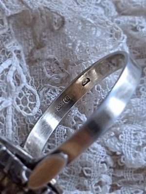 画像4: ボックス付アンティークガーネット石リング