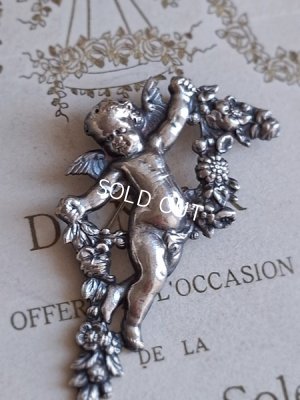 画像2: ガーランド天使のブローチ