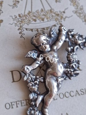 画像10: ガーランド天使のブローチ