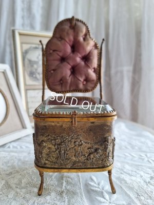 画像9: 懐中時計スタンド付天使のジュエリーボックス