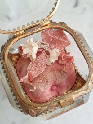 画像5: アンティークガラスジュエリーケース