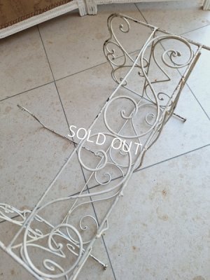 画像7: アンティークアイアンドールベッド