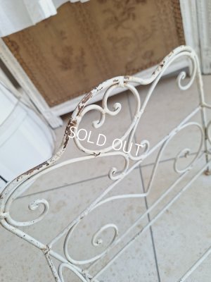 画像8: アンティークアイアンドールベッド