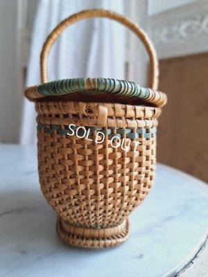 画像9: アンティークドールバスケット