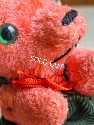 画像4: アンティークJPMピンク小さなテディベア