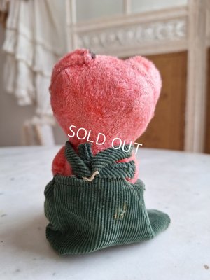 画像8: アンティークJPMピンク小さなテディベア