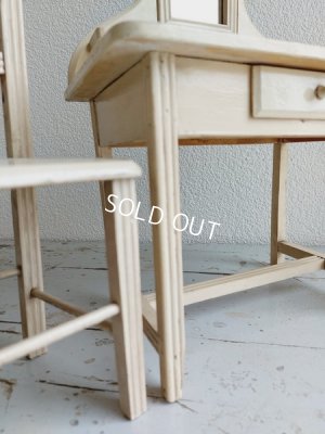 画像14: アンティークドールドレッサー&チェア