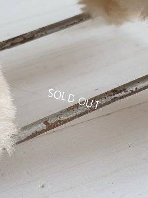 画像14: アンティーク車輪付きドッグ